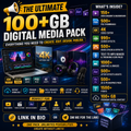 100+ GB Digital Media Pack